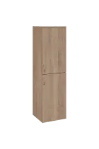 N 4 - 42D kancelářská skříň, 2-dveřová, pravá, 1450x400x400, dub bardolino